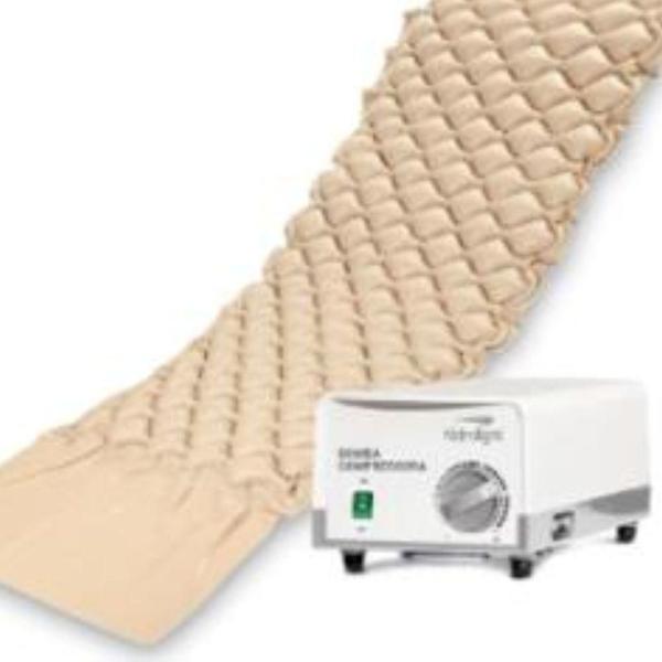 Colchão Pneumatico para Tratamento de Feridas para Idosos e Acamados até 120kg - Hidrolight Imagem de Colchão Pneumatico para Tratamento de Feridas para Idosos e Acamados até 120kg