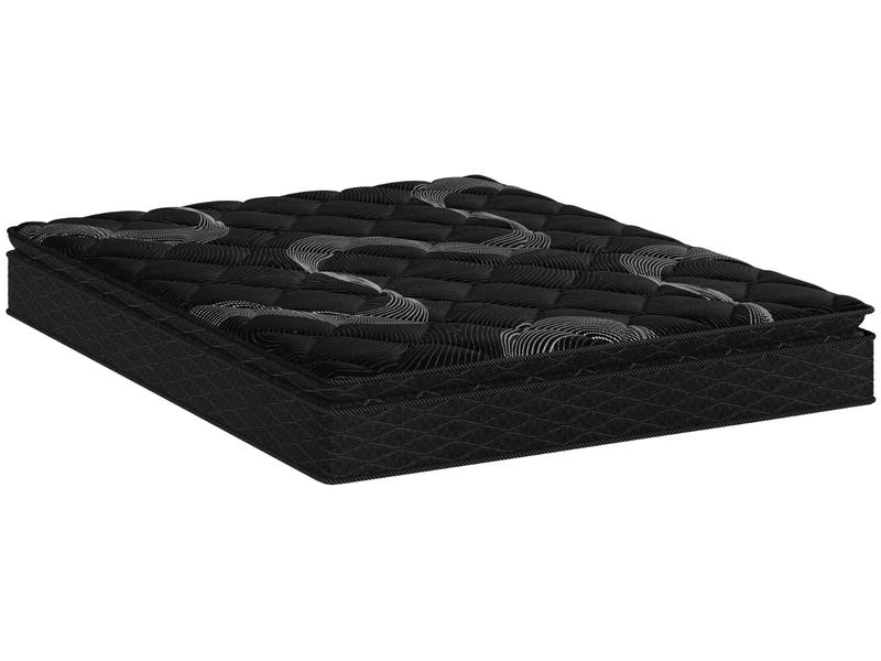 Colchão Queen Umaflex de Molas 25x158x198cm Duomo Black