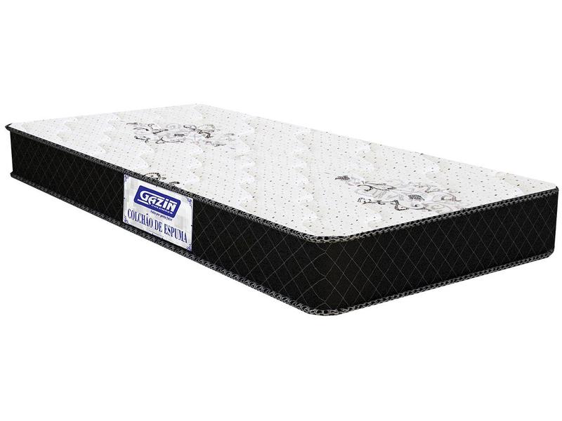 Colchão Solteiro Gazin de Espuma D33 15x78x188cm - Supreme Colchão Solteiro Gazin de Espuma D33 15x78x188cm - Supreme
