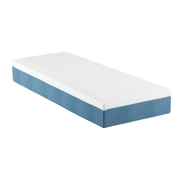 Colchão Solteiro Mola Ensacada Guldi Macio (25x88x188) Azul e Branco Colchão Solteiro Mola Ensacada Guldi Macio (25x88x188) Azul e Branco