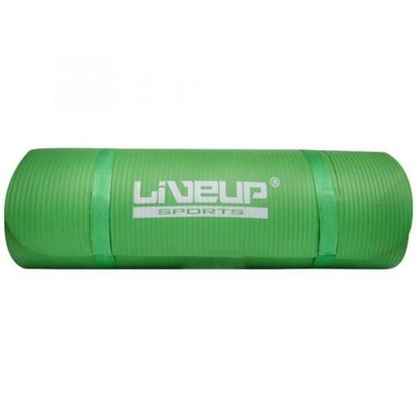 Imagem de Colchonete 1,80m Tapete para Ginastica Yoga Ou Pilates Verde  Liveup Sports 