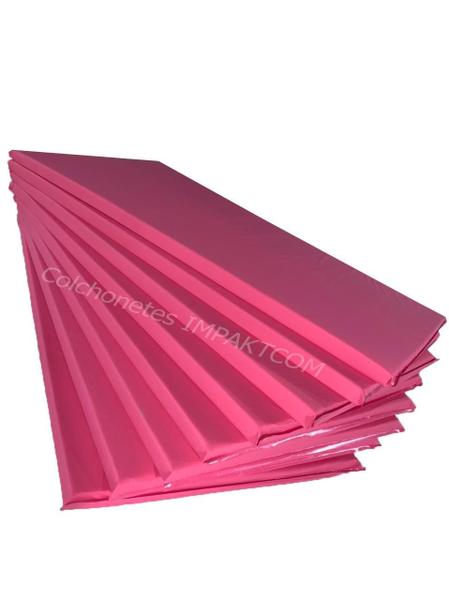 Imagem de Colchonete 90 X 40 X 3Cm Para Academias E Escolas ( Pink )