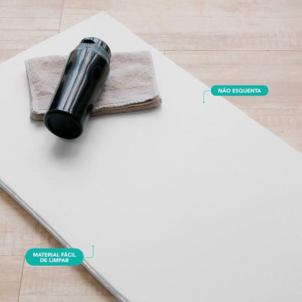 Colchonete Academia Conforto Limpa Fácil Treino Musculação - Beniq Imagem de Colchonete Academia Conforto Limpa Fácil Treino Musculação