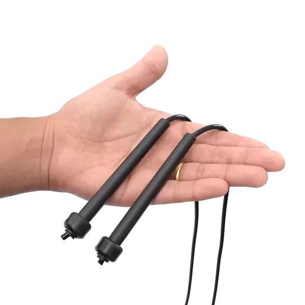 Imagem de Colchonete Dobrável D50 Maleta + Corda de Pular Musculação Fitness Treino Academia Em Casa