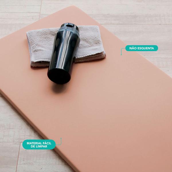 Colchonete Impermeável Tapete Fitness Profissional Densidade D23 - BENIQ Imagem de Colchonete Impermeável Tapete Fitness Profissional Densidade D23