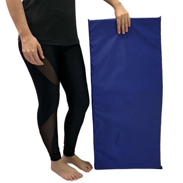 Imagem de Colchonete Para Academia e Exercícios 90X40X3CM DF5011 Azul Dafoca Sports