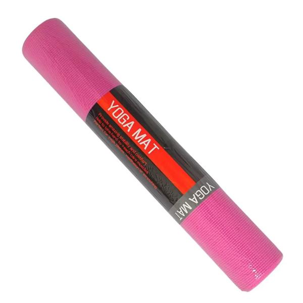 Imagem de Colchonete Tapete Ginástica Yoga Pilates Liveup Rosa 173x61x4cm