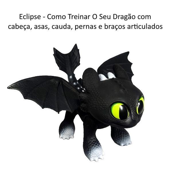 Imagem de Coleção 3 Dragões de Brinquedo Filme como Treinar seu Dragão