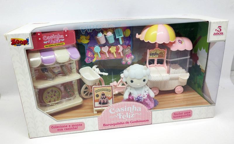 Imagem de Coleção Casinha Feliz Barraquinha de Gostosuras ZP01238 - Zoop Toys