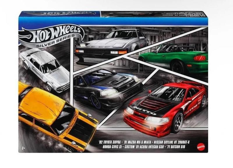 Coleçao Com 6 Silver Series Japanese - Mattel JBY77-9446 - Action