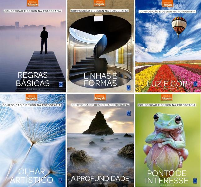 Imagem de Coleção composição e design na fotografia (6 volumes)