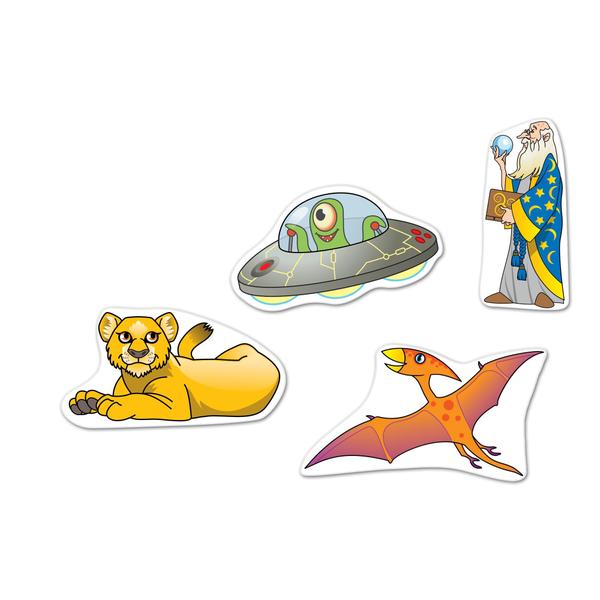 Imagem de Coleção de Adesivos Melissa & Doug - Dinossauros, Veículos, Espaço e Mais