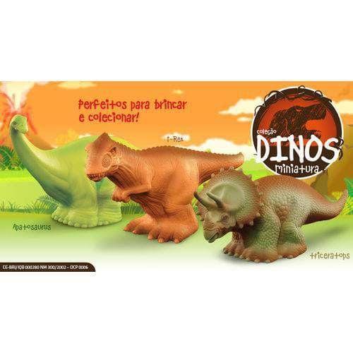 Imagem de Coleção Dinos Miniaturas Triceratops Roma Jensen 0142