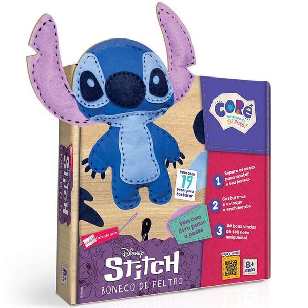 Imagem de Colecao fazendo arte stitch boneco de feltro toyster