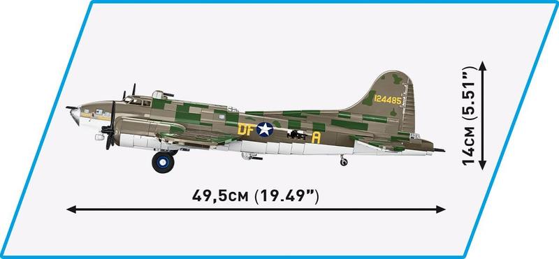 Imagem de Coleção Histórica COBI WWII B-17F - Blocos de Construção