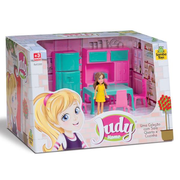 Imagem de Coleção Judy Cozinha Com Boneca - Samba Toys