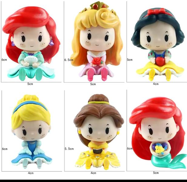 Imagem de Colecao mini princesas Disney Decorativas