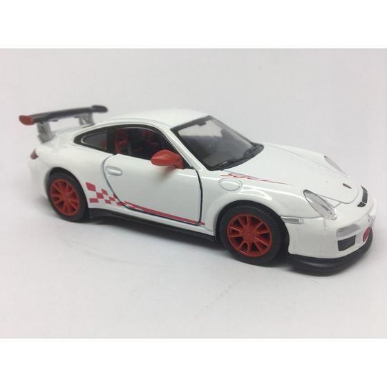 Imagem de Coleção Miniatura Carro Porsche 911 GT3 RS Branco Escala 1:36