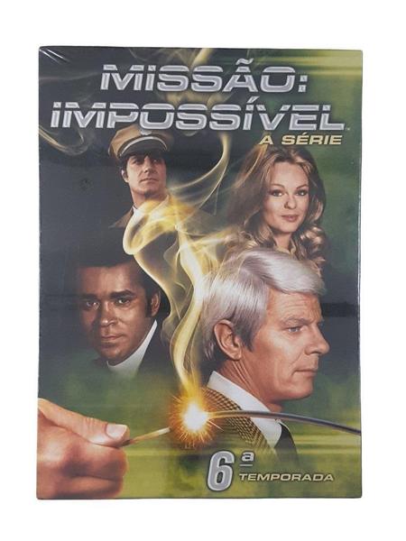 Coleção Missão: Impossível - 6ª Temporada (6 DVDs) - Paramount Imagem de Coleção Missão: Impossível - 6ª Temporada (6 DVDs)