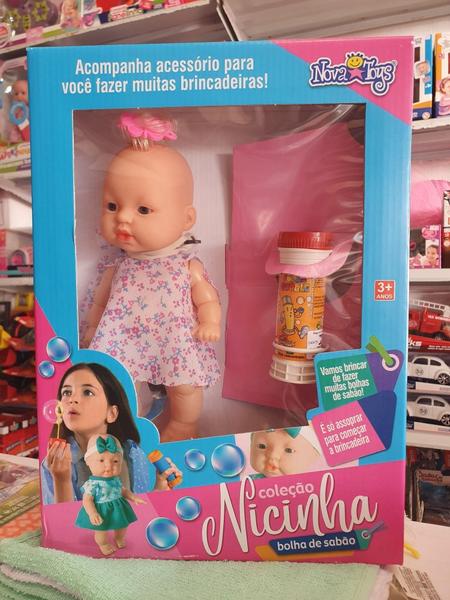 Imagem de Coleção Nicinha com bolinhas de sabão - Nova toys - Nova toys