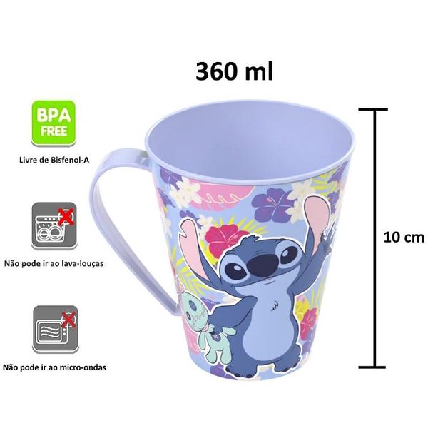 Imagem de Coleção Stitch 4 em 1 Pote Pipoca Copo Caneca e Garrafinha