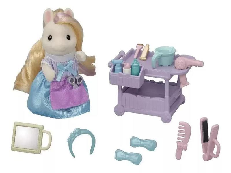 Imagem de Coleção Sylvanian Families Conjunto Cabeleireiro Da Ponei