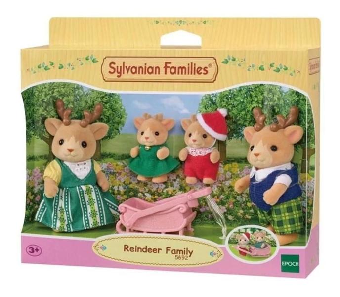 Imagem de Coleção Sylvanian Families Família Das Renas Epoch 5692P