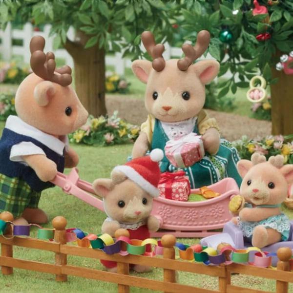 Imagem de Coleção Sylvanian Families Família Das Renas Epoch 5692P