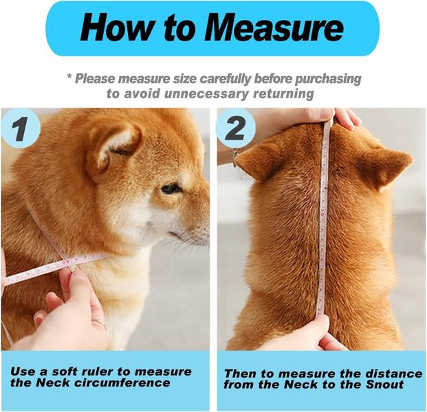 Imagem de Coleira de cone para cães super ajustável após cirurgia para cães