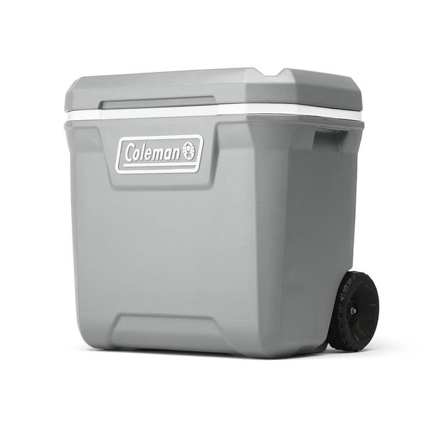 Imagem de Coleman Ice Chest  (em inglês) Coleman Série 316 Wheeled Hard Coolers, 65 qt Rock Grey