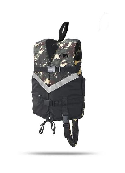 Colete Auxiliar Flutuação Ativa Canoa 2.0 Camuflado 20kg Imagem de Colete Auxiliar Flutuação Ativa Canoa 2.0 Camuflado 20kg