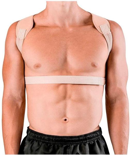 Imagem de Colete Corretor Postural Cervical Costas Coluna Ombros Feminino Masculino Hidrolight