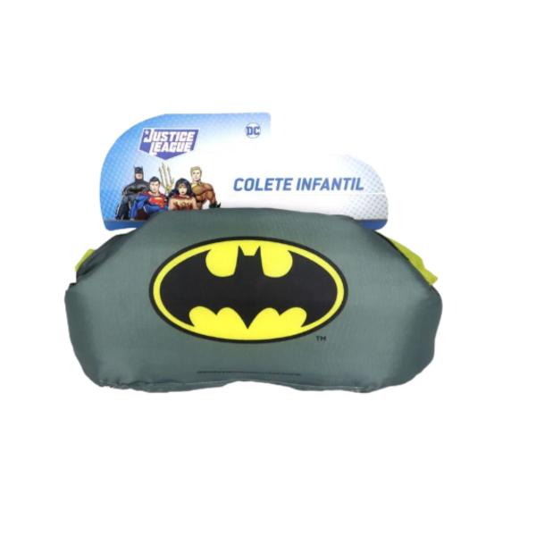 Colete de Natação Infantil Liga da Justiça Batman - Bel Fix Imagem de Colete de Natação Infantil Liga da Justiça Batman - Bel Fix