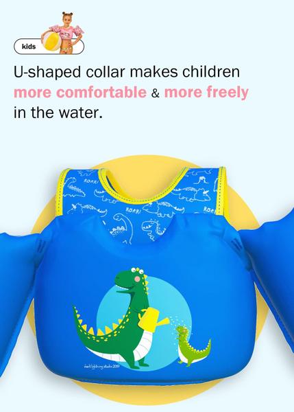 Colete de natação Life Jacket Dark Lightning para crianças de 2 a 6 anos e 14-23 kg Imagem de Colete de natação Life Jacket Dark Lightning para crianças de 2 a 6 anos e 14-23 kg
