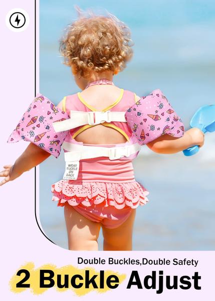 Colete de natação Life Jacket Dark Lightning para crianças de 2 a 6 anos e 14-23 kg Imagem de Colete de natação Life Jacket Dark Lightning para crianças de 2 a 6 anos e 14-23 kg