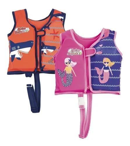 Colete flutuador com espuma Bestway para crianças de 11 a 18kg com proteção UPF 50+ Rosa Imagem de Colete flutuador com espuma Bestway para crianças de 11 a 18kg com proteção UPF 50+ Rosa