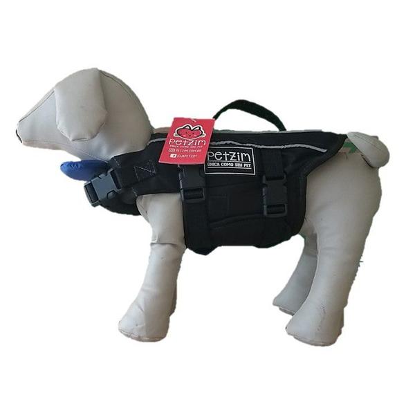 Colete Flutuador Salva Vidas Para Cachorro Petzim M 8-15 Kg Imagem de Colete Flutuador Salva Vidas Para Cachorro Petzim M 8-15 Kg