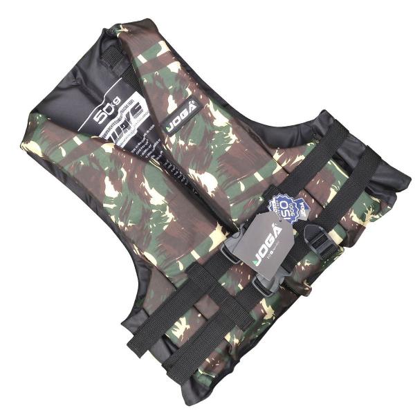 Colete Flutuante Salva Vidas Jogá 130kg Camuflado Laranja Imagem de Colete Flutuante Salva Vidas Jogá 130kg Camuflado Laranja