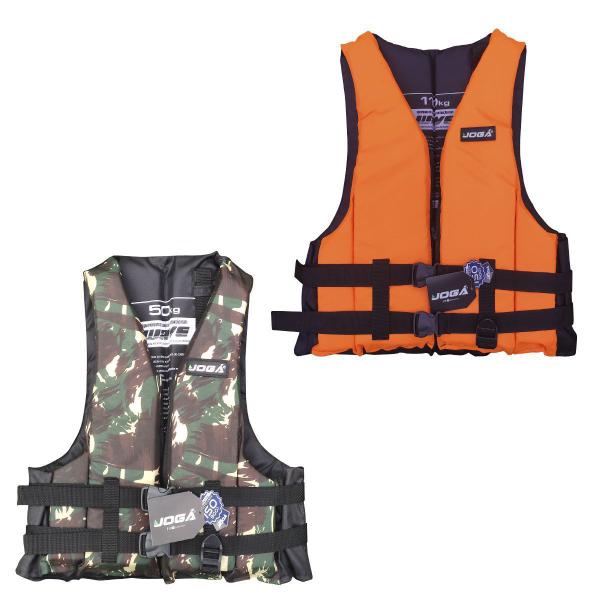 Colete Flutuante Salva Vidas Jogá 130kg Camuflado Laranja Imagem de Colete Flutuante Salva Vidas Jogá 130kg Camuflado Laranja