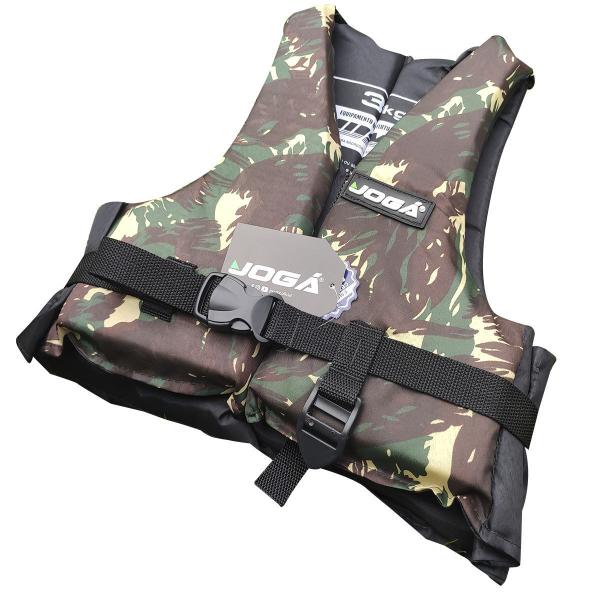 Colete Flutuante Salva Vidas Jogá 130kg Camuflado Laranja Imagem de Colete Flutuante Salva Vidas Jogá 130kg Camuflado Laranja