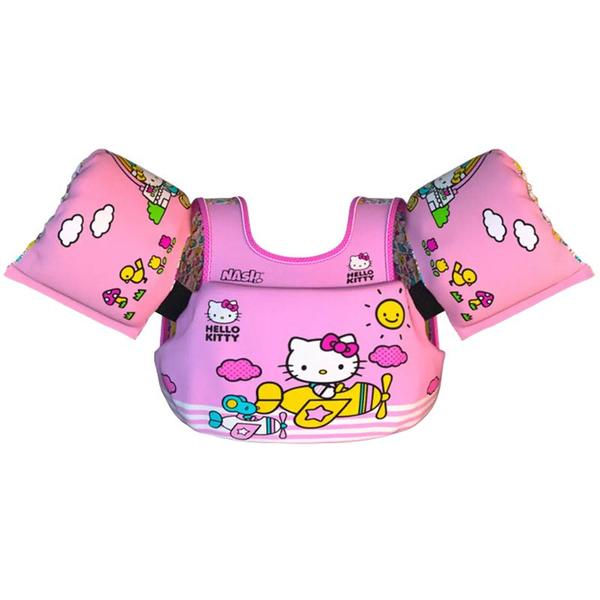 Imagem de Colete infantil flutuador salva-vidas Hello Kitty