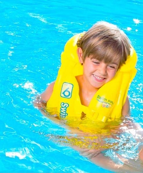 Imagem de Colete Infantil Piscina Inflável Salva Vidas Praia Verão Presente Boia Natal Férias