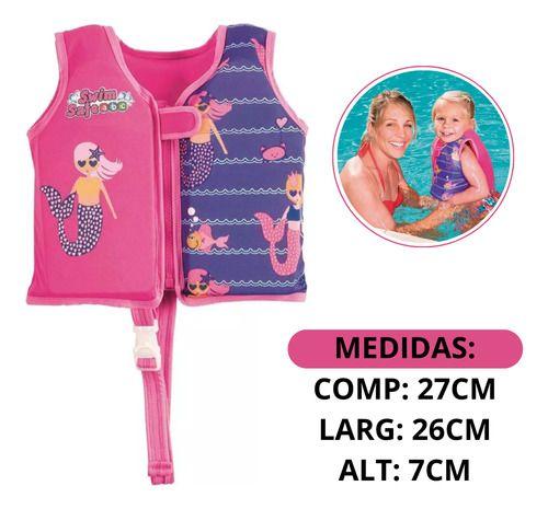 Imagem de Colete Infantil Regata Piscina 18kg P/m Espuma