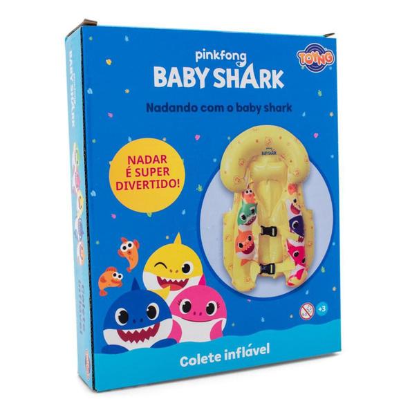 Imagem de Colete Inflável Baby Shark - Toyng - Inflavel