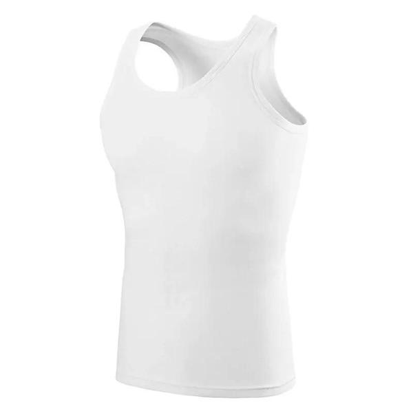 Colete Masculino de Algodão Puro - Sem Mangas, Ajuste Juvenil, para Todas as Estações Imagem de Colete Masculino de Algodão Puro - Sem Mangas, Ajuste Juvenil, para Todas as Estações