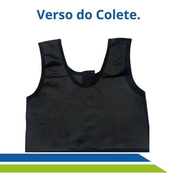 Imagem de Colete Masculino Plus Size Pós-Cirúrgico para Ginecomastia New Form  60105