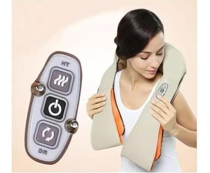 Imagem de Colete Massageador Elétrico Cervical Shiatsu Ombro