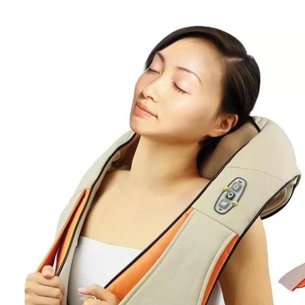 Imagem de Colete Massageador Pescoço Shiatsu Neck Bivolt Infravermelho