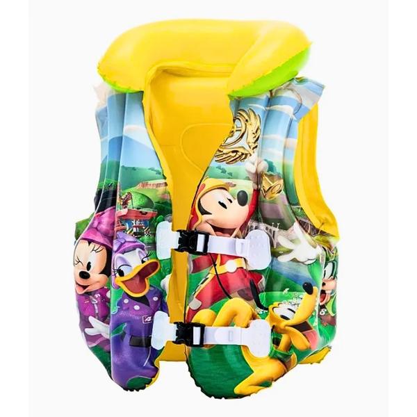 Imagem de Colete Mickey Disney Inflavel para Praia Piscina 51cm X 46cm  Bel 