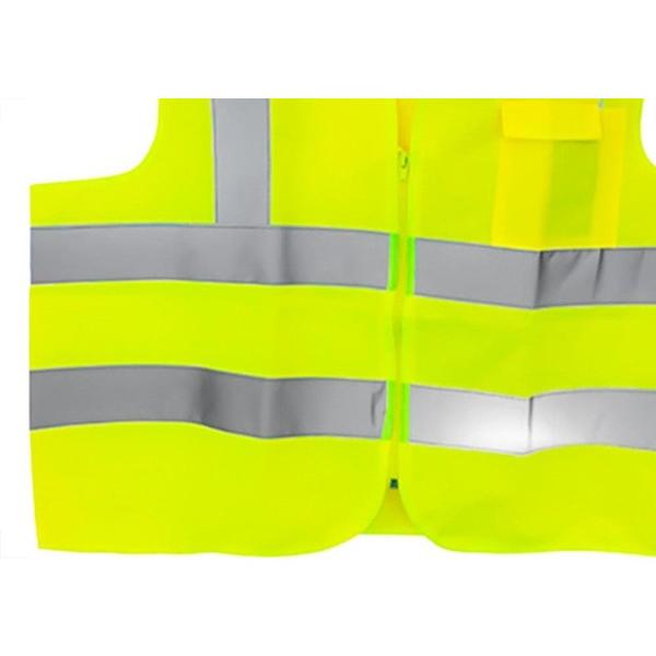 Imagem de Colete Para Sinalizacao Plastcor 1 Bolso Amarelo Fluorescente G